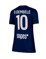 Ženske Nogometnih dresov Paris Saint-Germain Ousmane Dembele #10 Domači 2025-26 Kratki rokavi Ženske Nogometnih dresov Paris Saint-Germain Ousmane Dembele #10 Domači 2025-26 Kratki rokavi